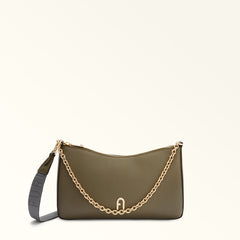 Furla Primula M Double Strap Crossbody Bag - Sage Soil