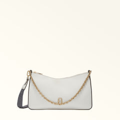 Furla Primula M Double Strap Crossbody Bag - Marshmallow Soil