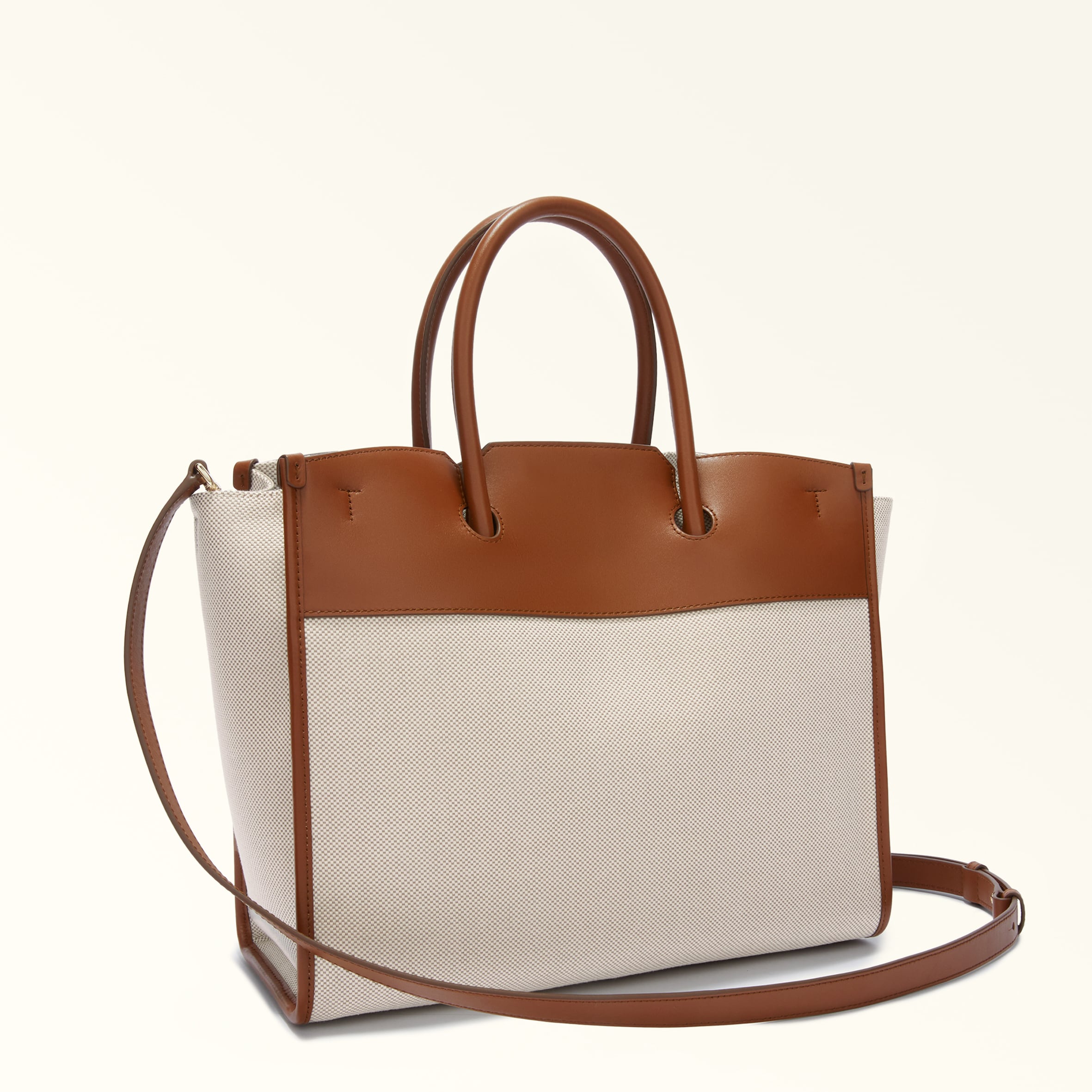 Furla Genesi L Tote Bag - Naturale Cognac H