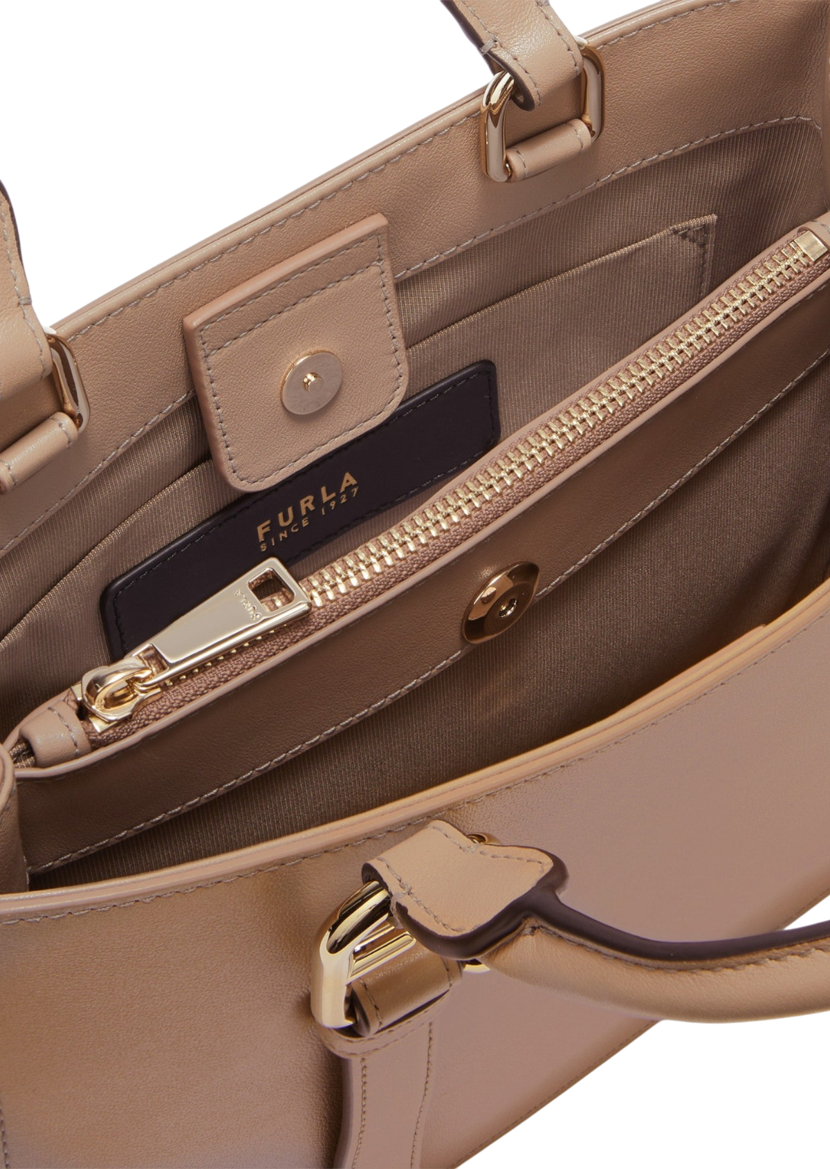 Furla Nuvola M Tote Bag - Greige