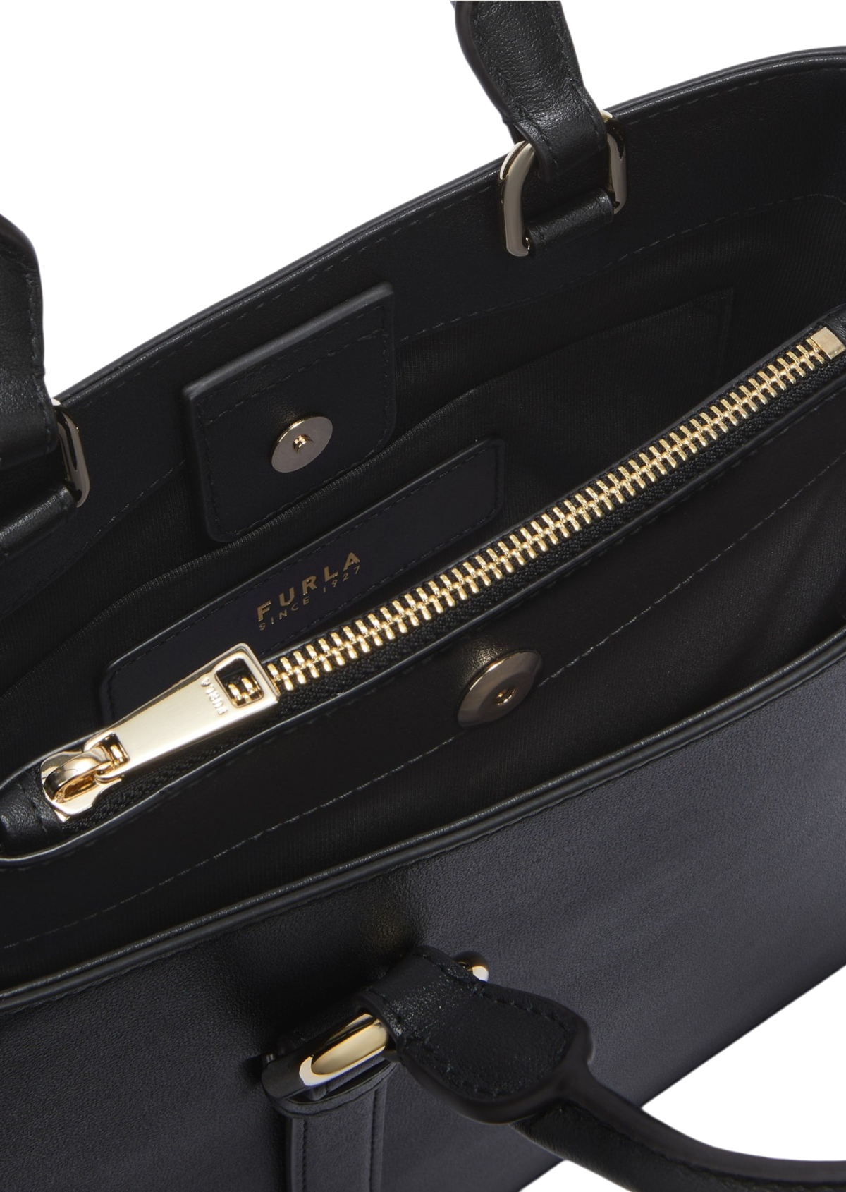 Furla Nuvola Black Tote - Medium