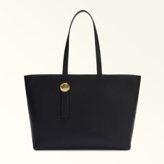 Furla Sfera Black Tote Bag- Large