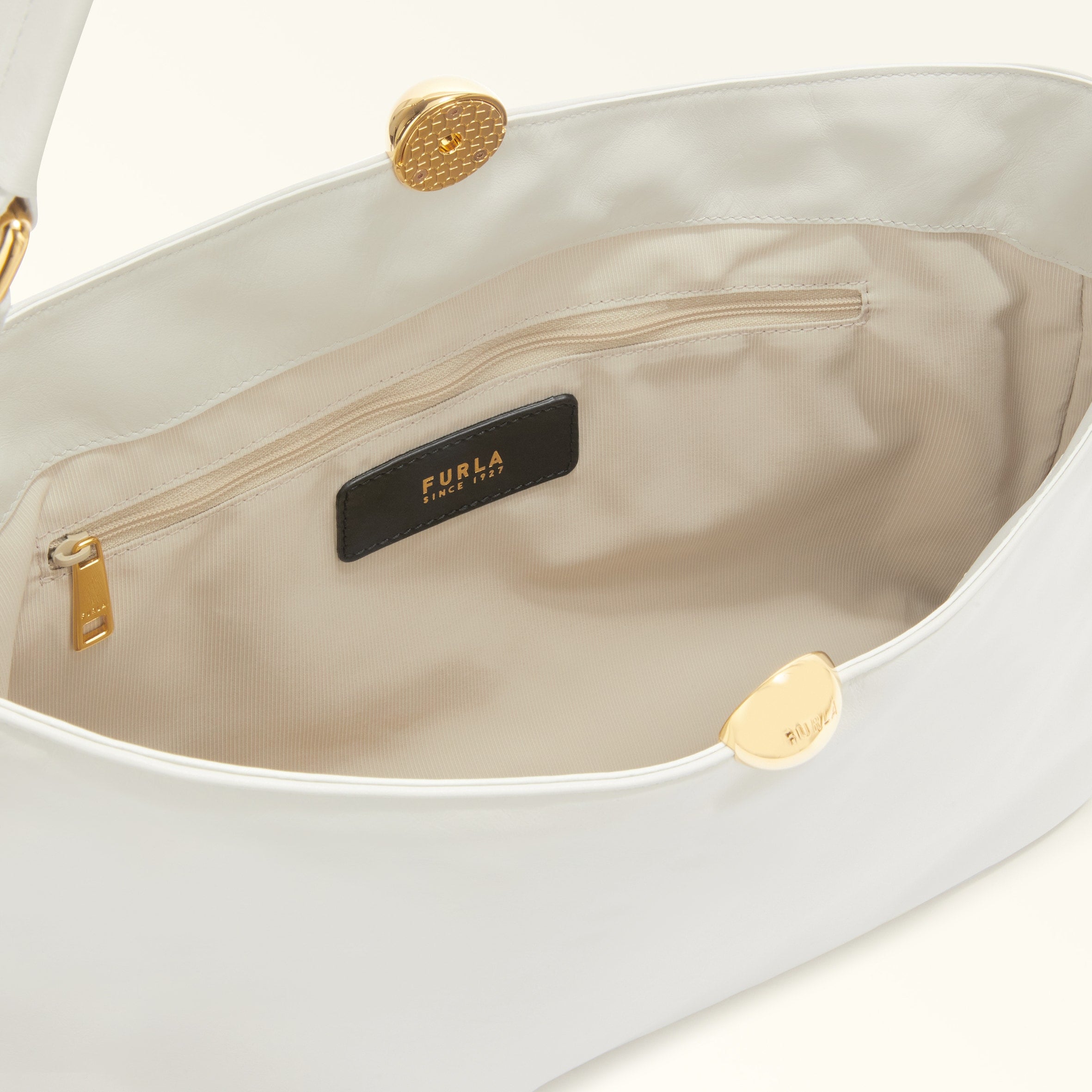 Furla Sfera White Shoulder Bag