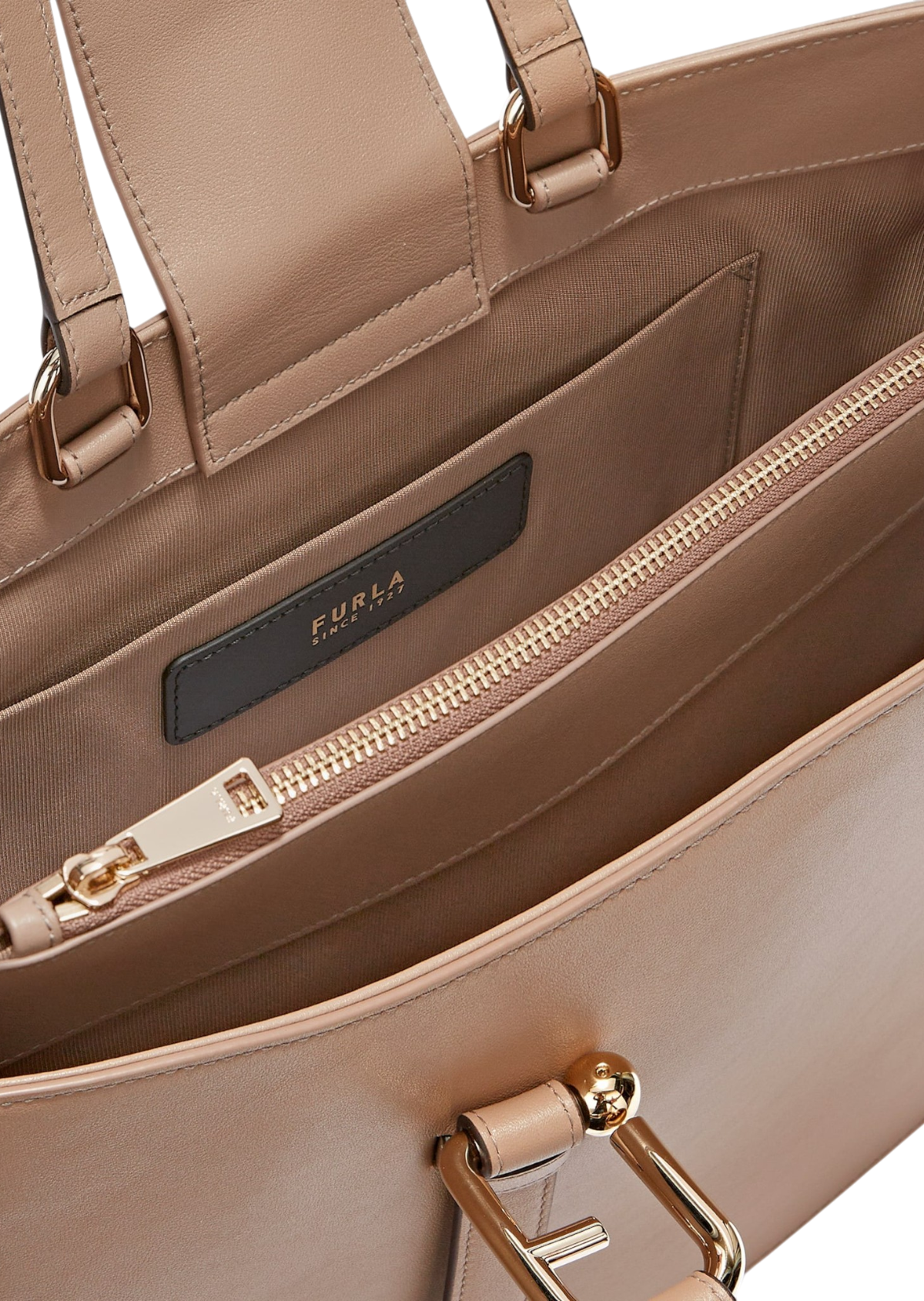 Furla Nuvola L Tote Bag - Greige