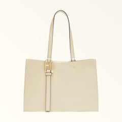 Furla Nuvola L Tote Bag - Avena