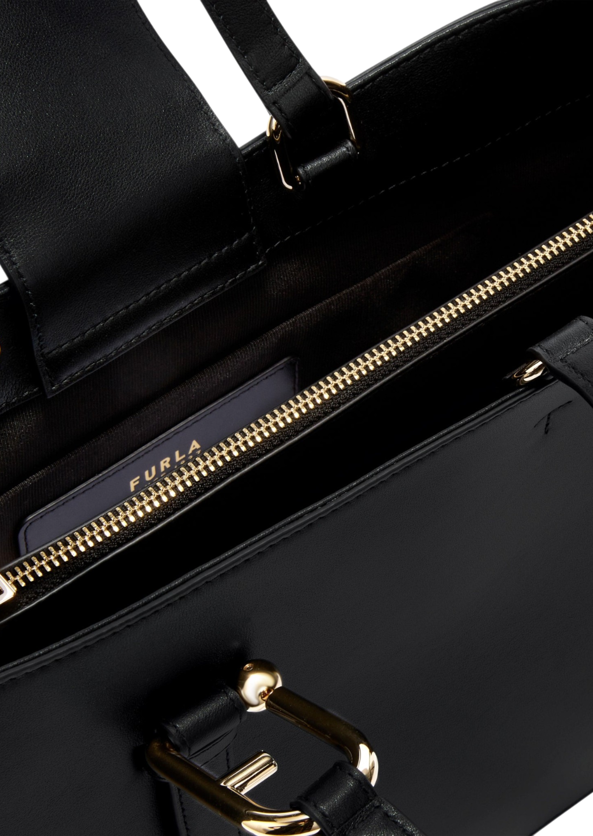 Furla Nuvola Black Tote - Large