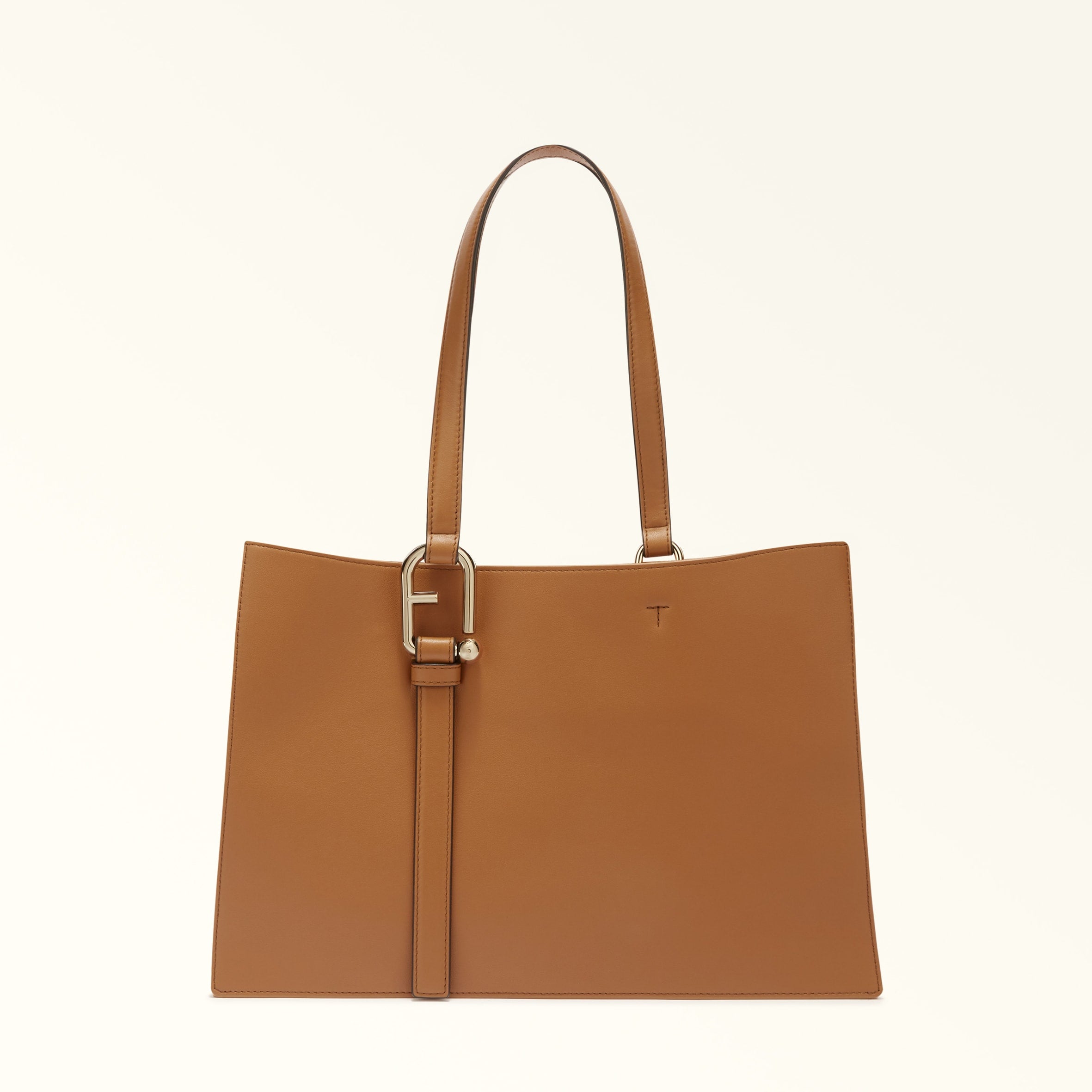 Furla Nuvola L Tote Bag - Brandy