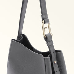 Furla Nuvola Grey Bucket Bag