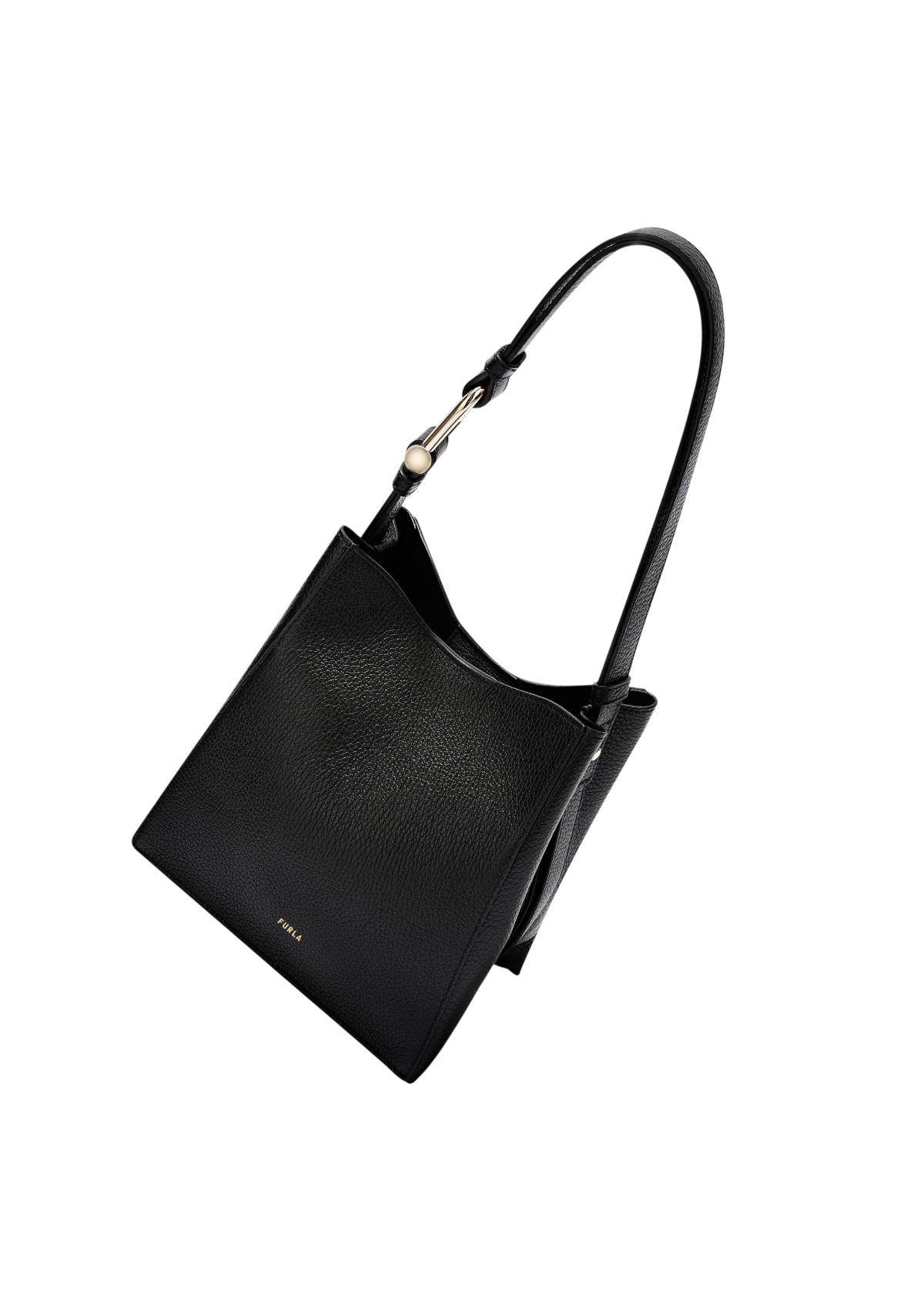 Furla Nuvola Bucket Bag Nero Mini