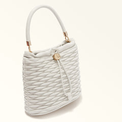 Furla Mionido White Bucket Bag - Mini