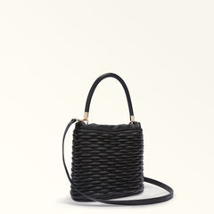 Furla Mionido Black Bucket Bag - Mini