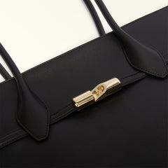 Furla Goccia Black Tote Bags