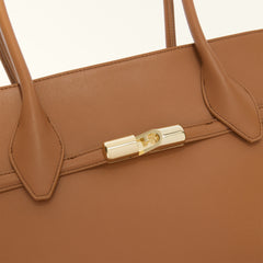 Furla Goccia Brown Tote Bags