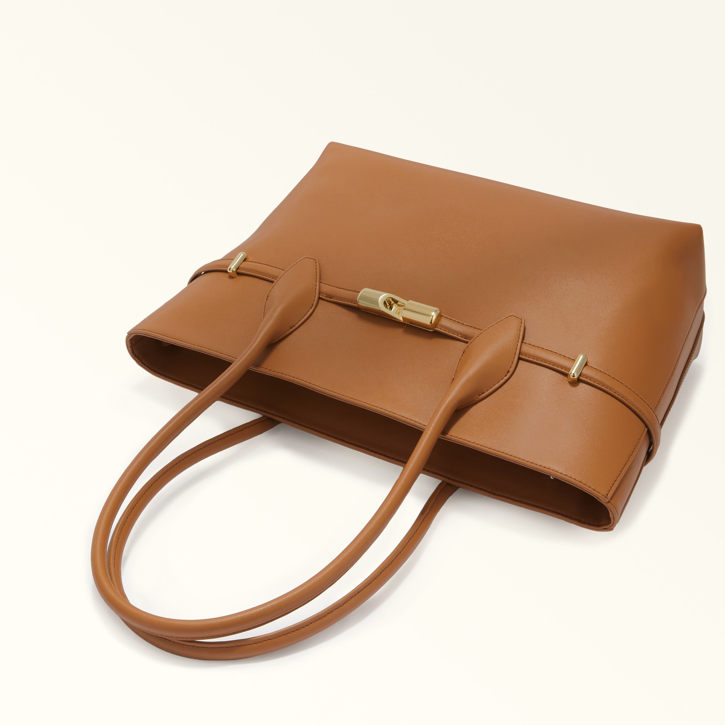 Furla Goccia Brown Tote Bags