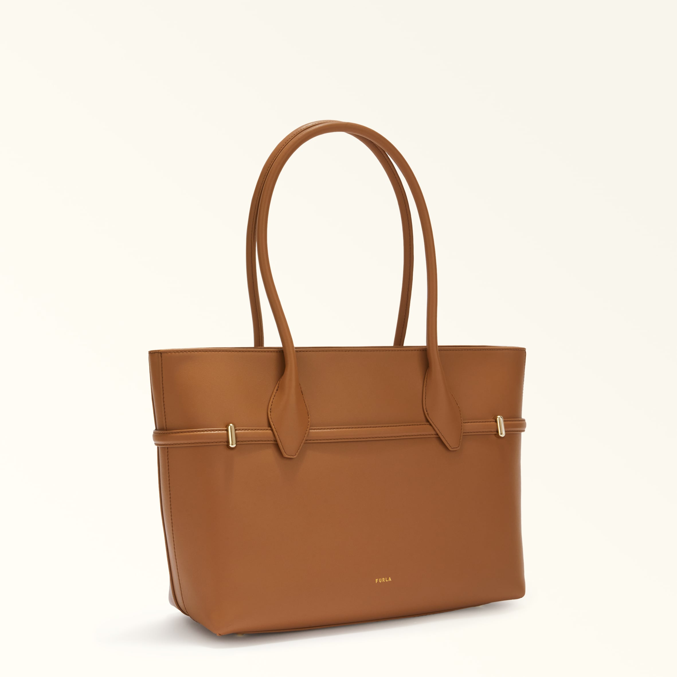 Furla Goccia Brown Tote Bags