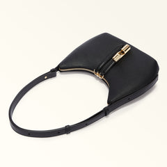 Furla Goccia Black Shoulder Bag