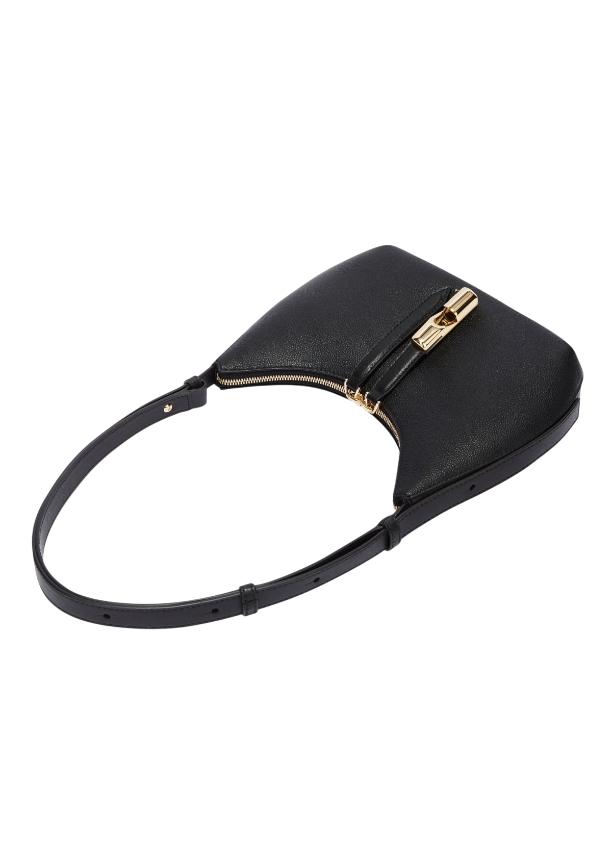 Furla Goccia Shoulder Bag Nero Small