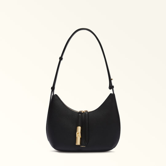 Furla Goccia Shoulder Bag Nero Small