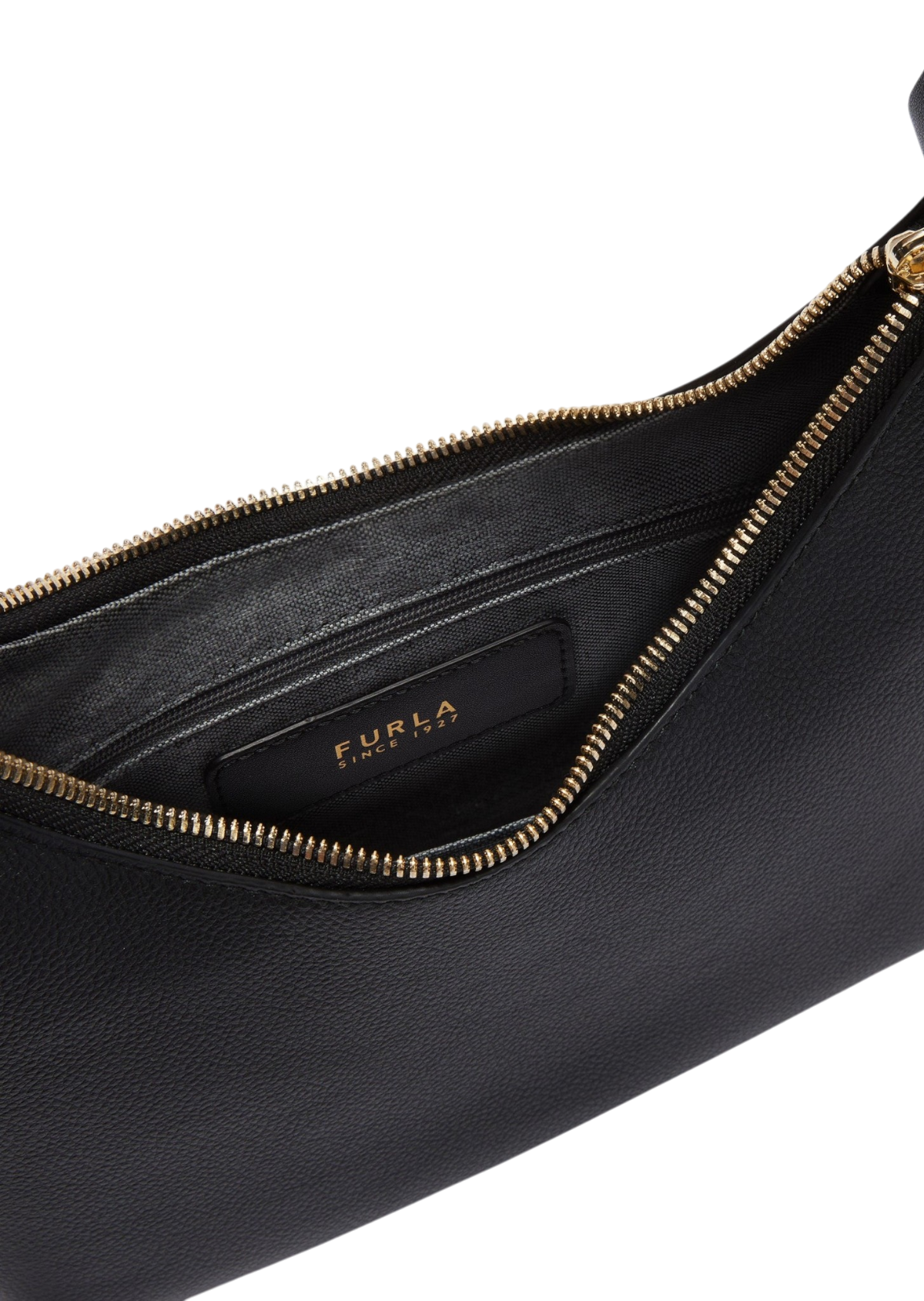 Furla Goccia Shoulder Bag Nero Small