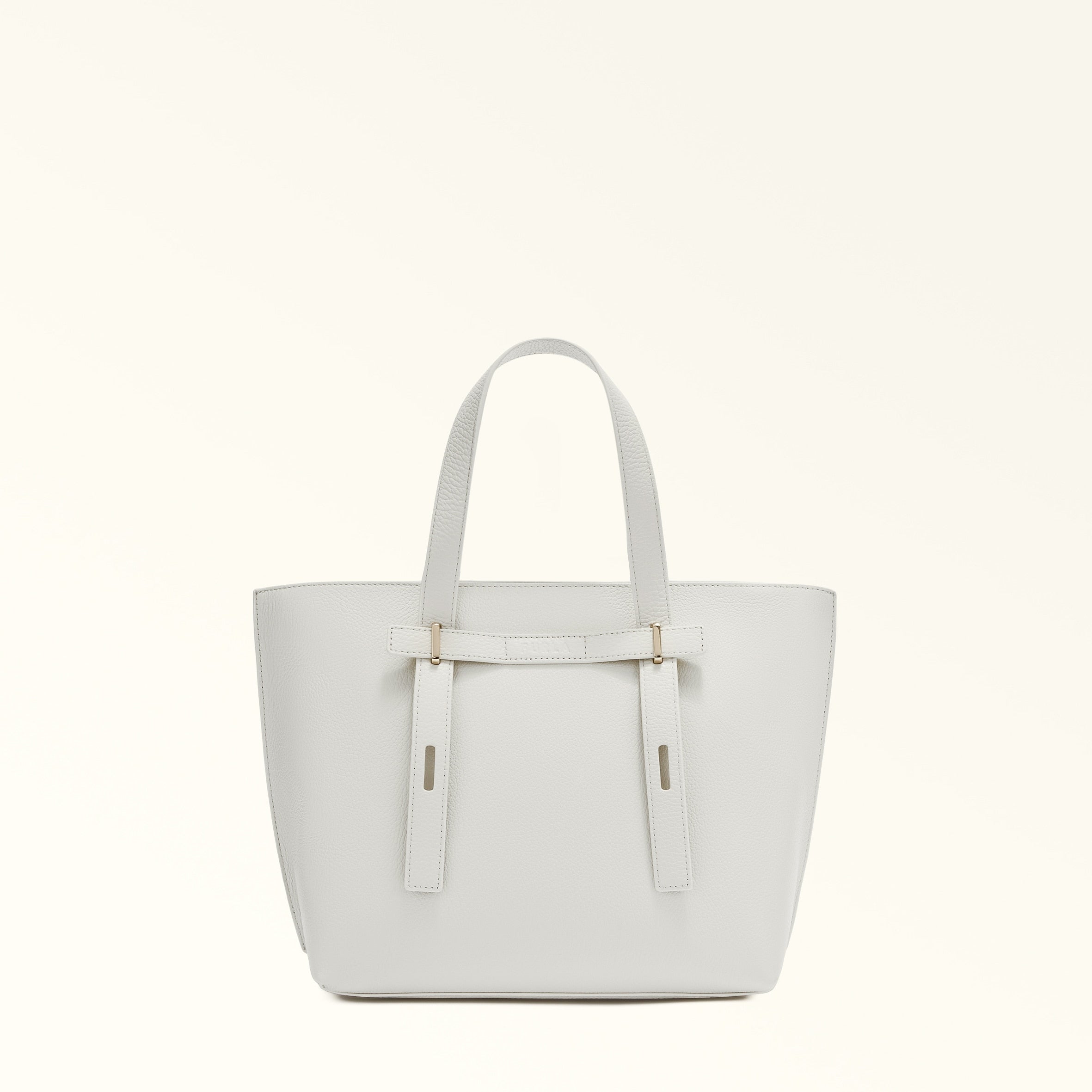 Furla Giove M Tote Bag - Marshmallow