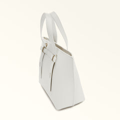 Furla Giove M Tote Bag - Marshmallow