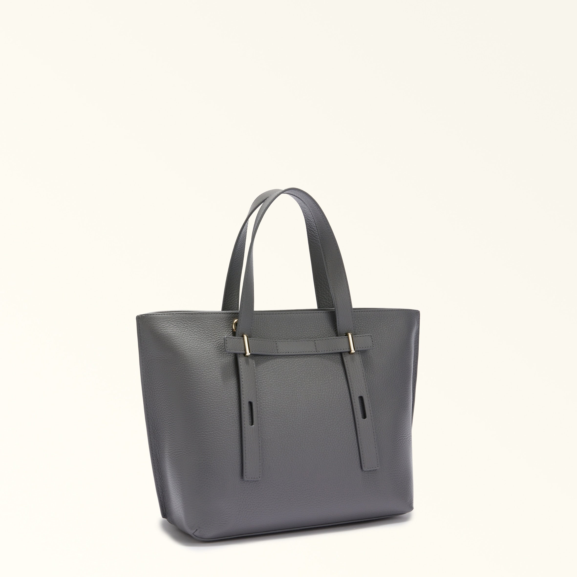 Furla Giove Grey Tote Bags