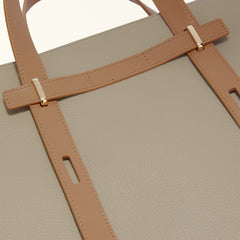 Furla Giove Beige Tote Bags