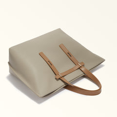 Furla Giove Beige Tote Bags