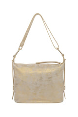 Furla Nuvola M Hobo Shoulder Bag - Gold