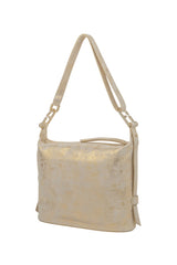 Furla Nuvola M Hobo Shoulder Bag - Gold