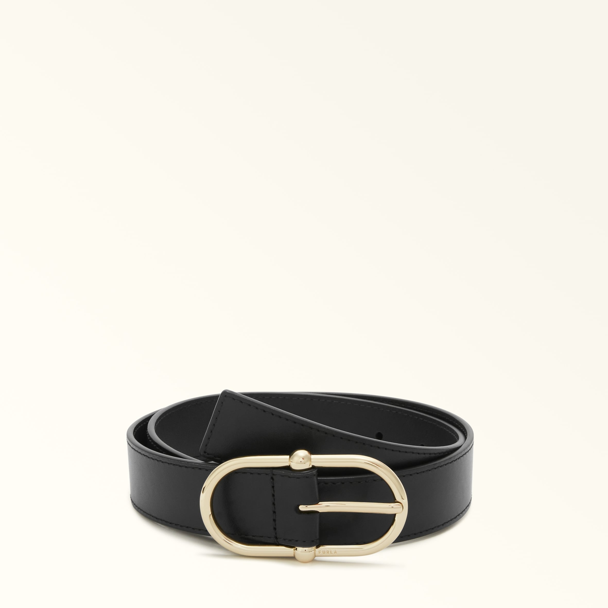 Furla Camelia Fixed Belt Nero 