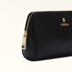 Furla Camelia Cosmetic Case Nero Medium