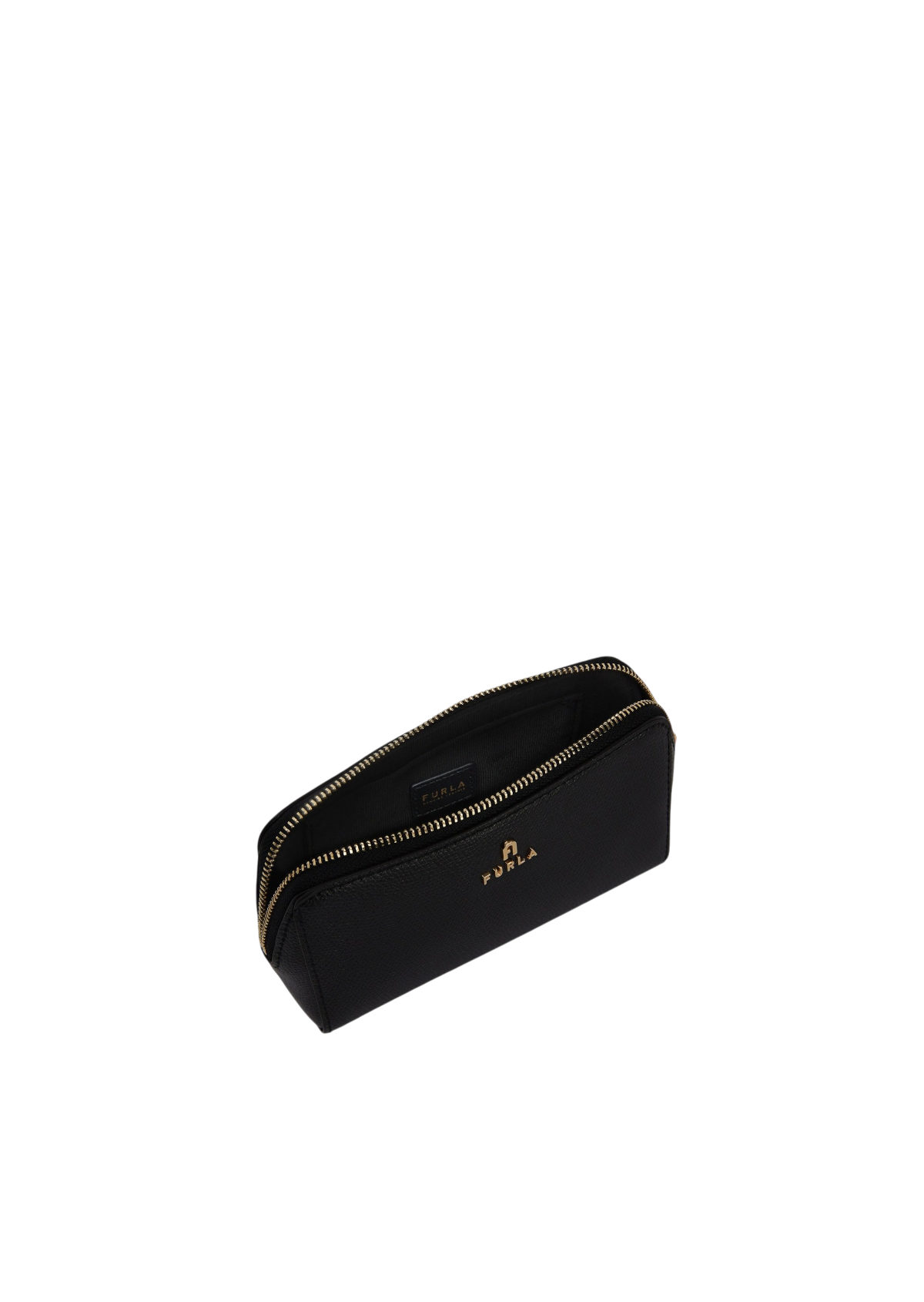 Furla Camelia Cosmetic Case Nero Medium