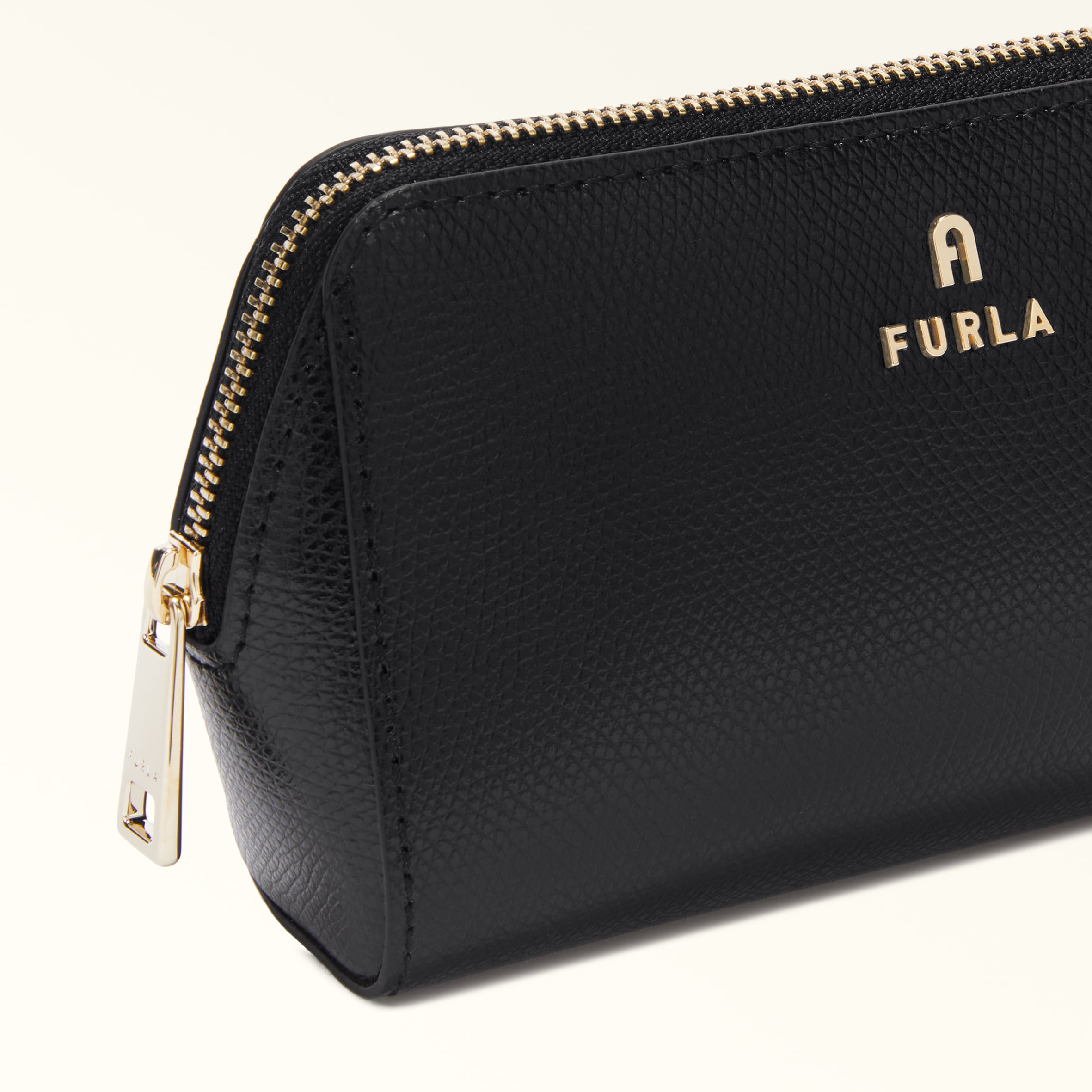 Furla Camelia Set of Two Cosmetic Case Nero Ballerina I Medium