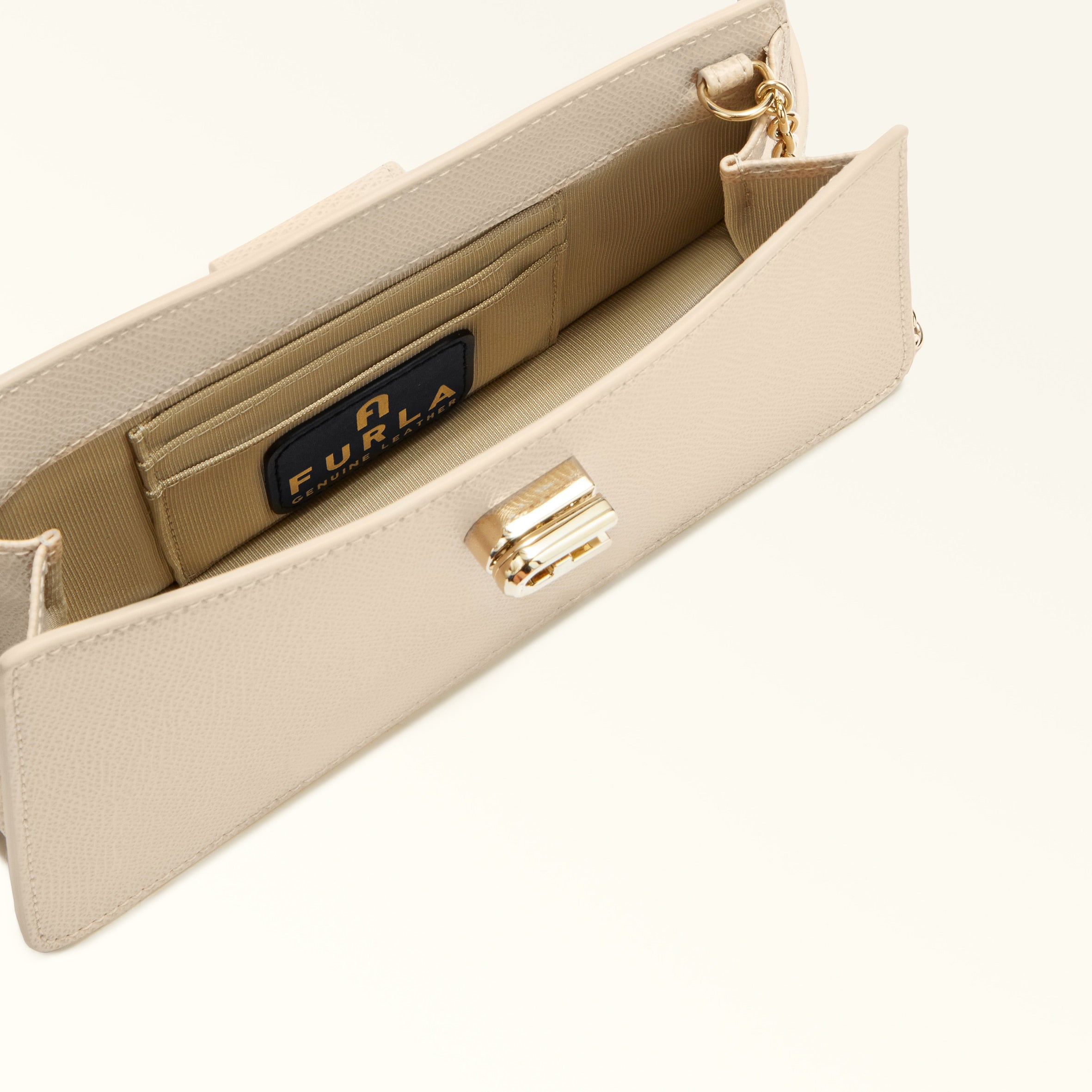 Furla 1927 Beige Crossbody Bag - Mini