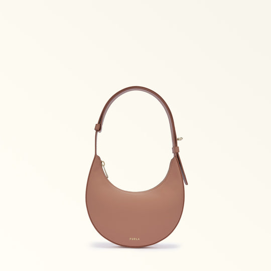 Furla Delizia Brown Shoulder Bag - Mini