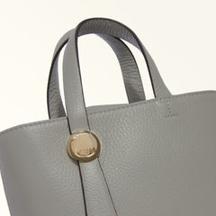 Furla Sfera Light Grey Vertical Crossbody Bag