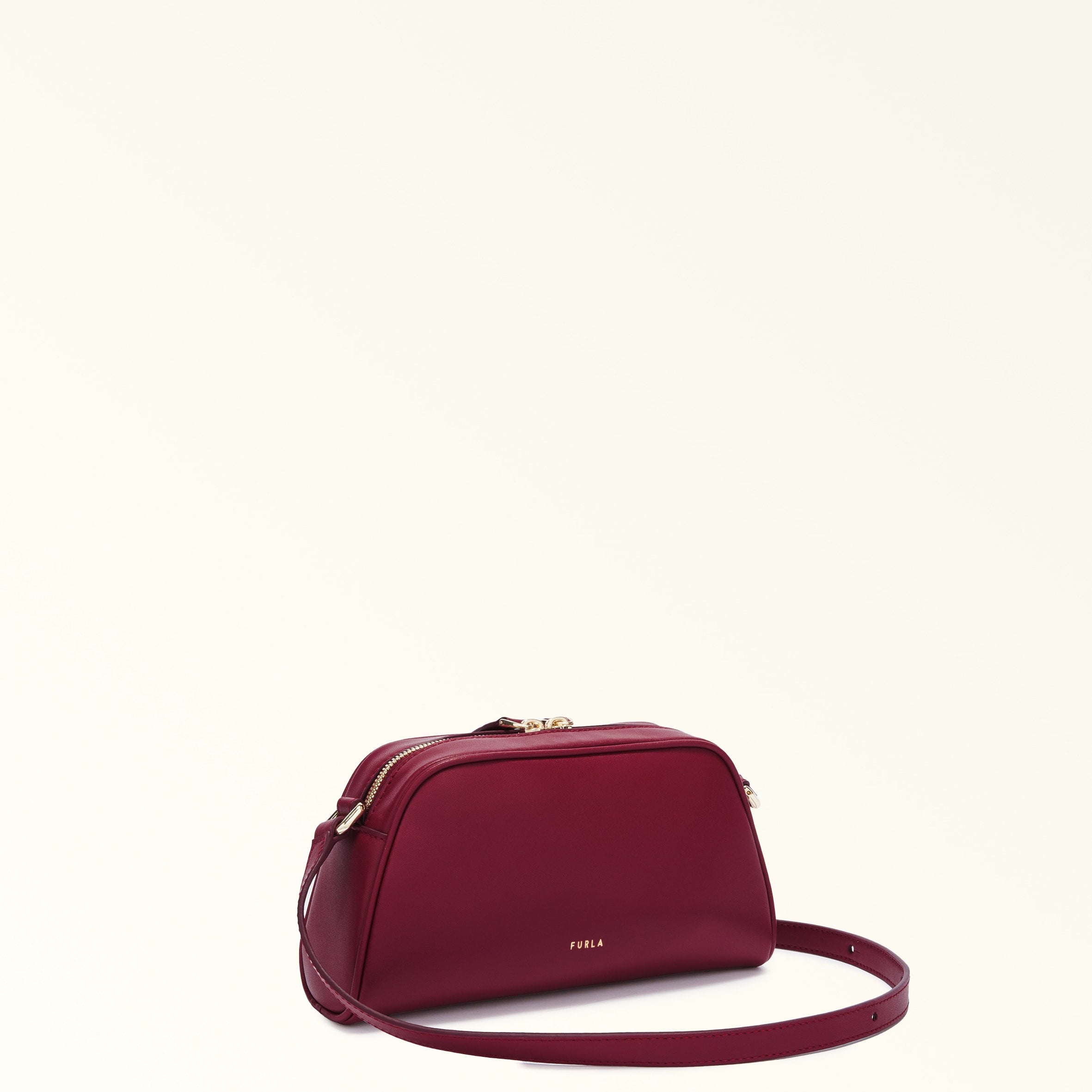 Furla Goccia Red Crossbody Bag