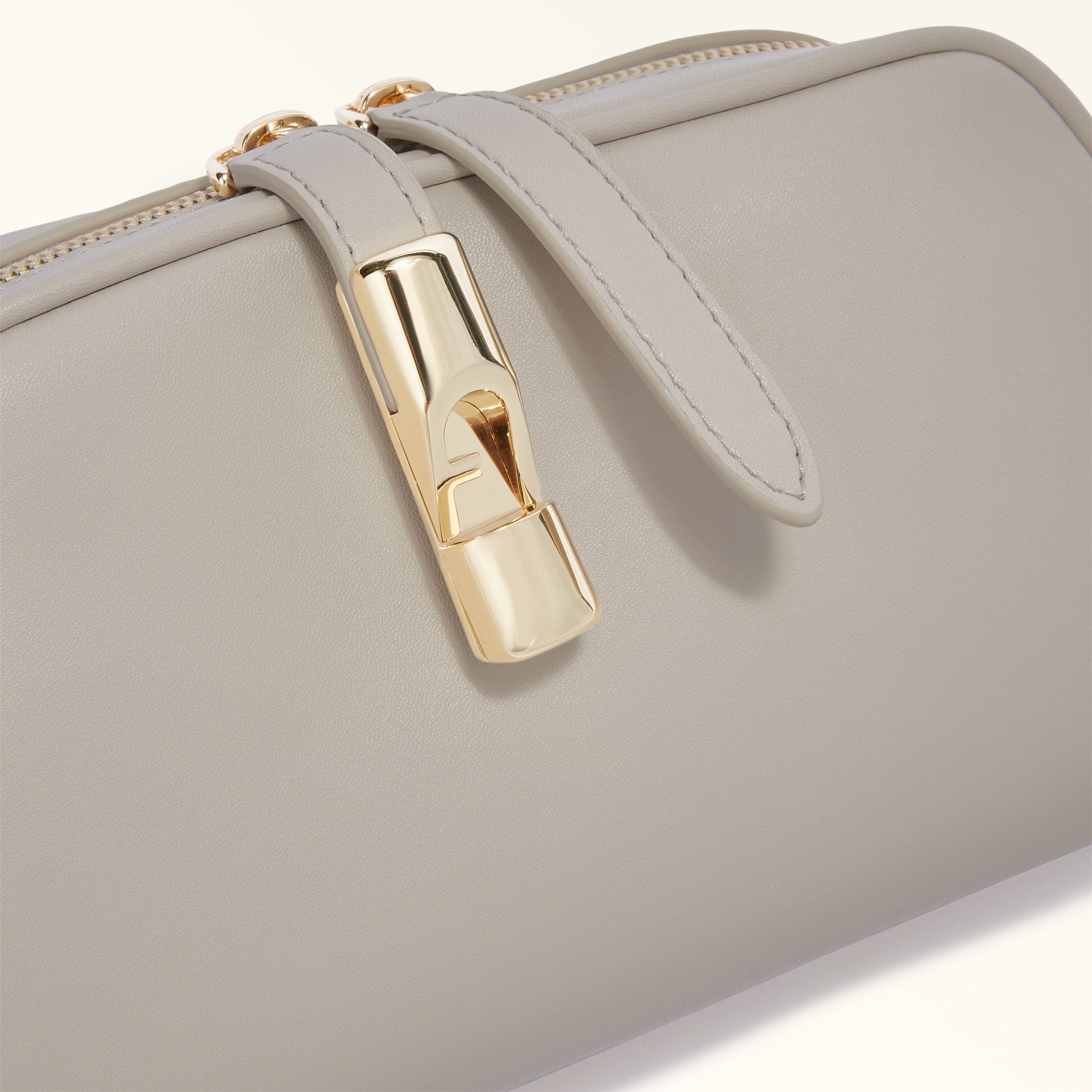 Furla Goccia Beige Crossbody Bag