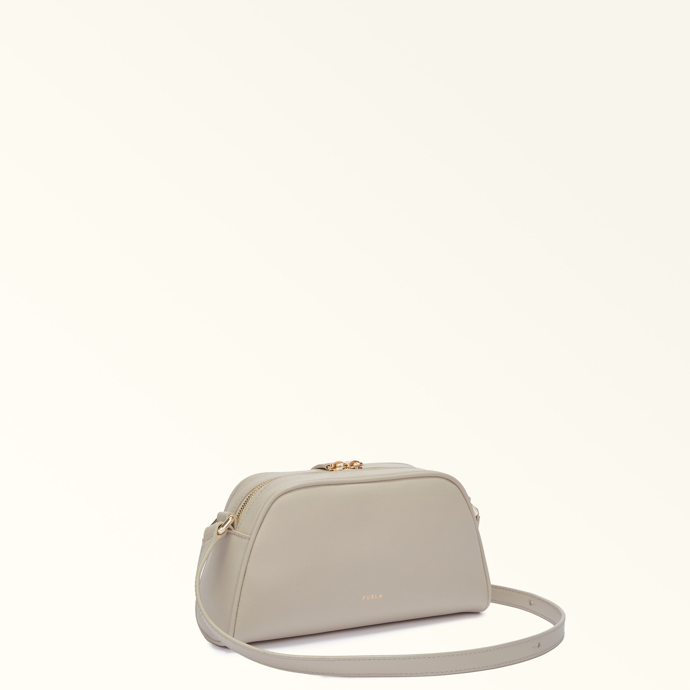 Furla Goccia Beige Crossbody Bag