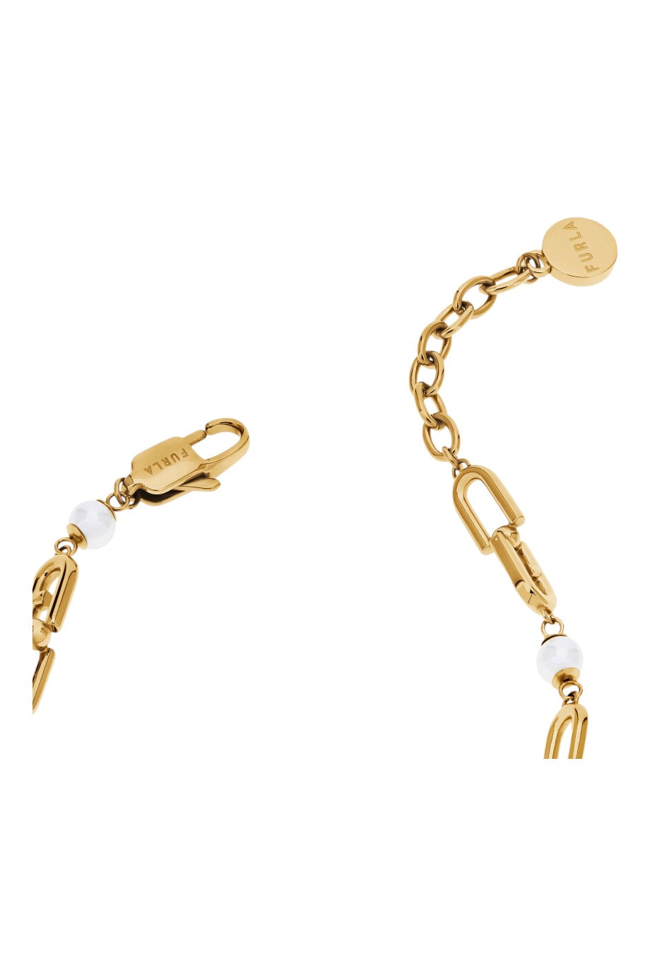 Furla Chained Logo Bracelet