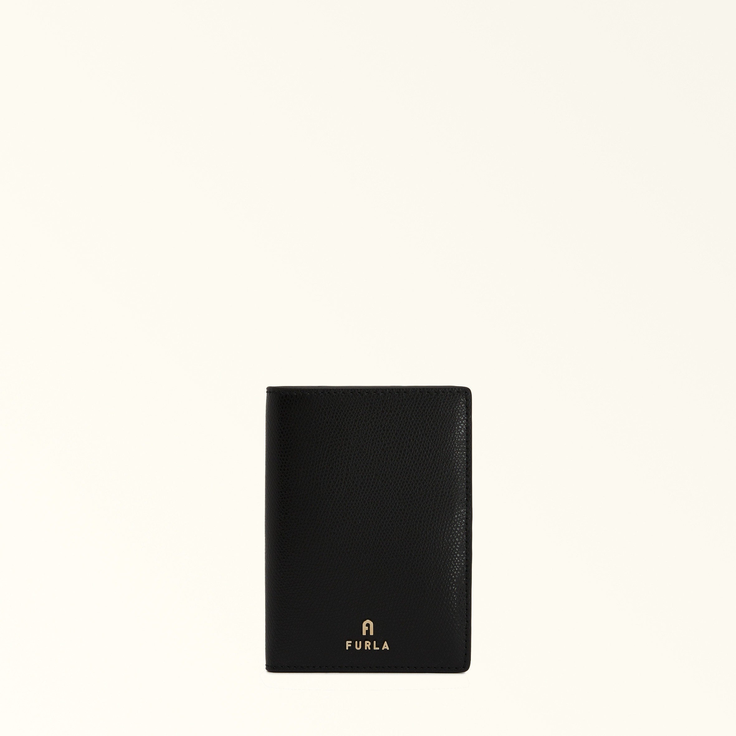 Furla Camelia Passport Holder Nero Small