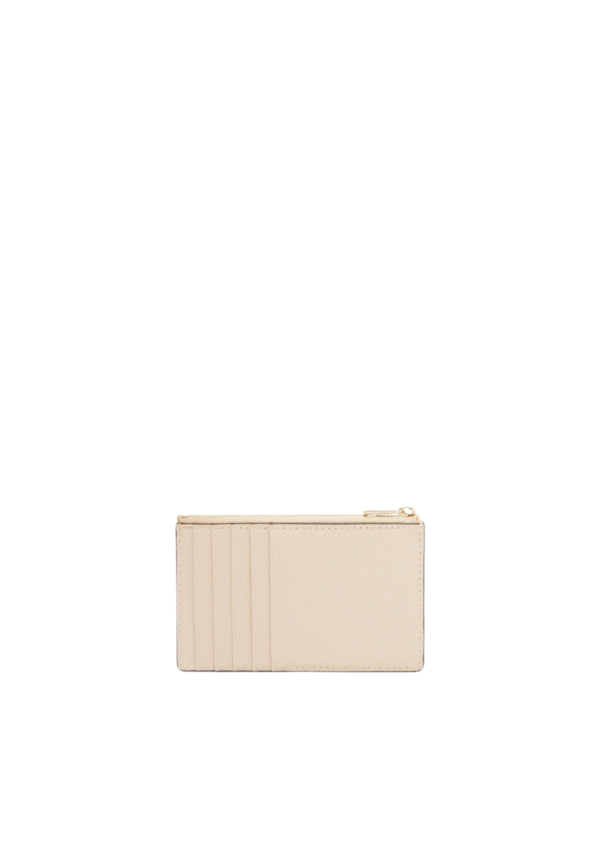 Furla Camelia Beige Zipped Card Case - Medium