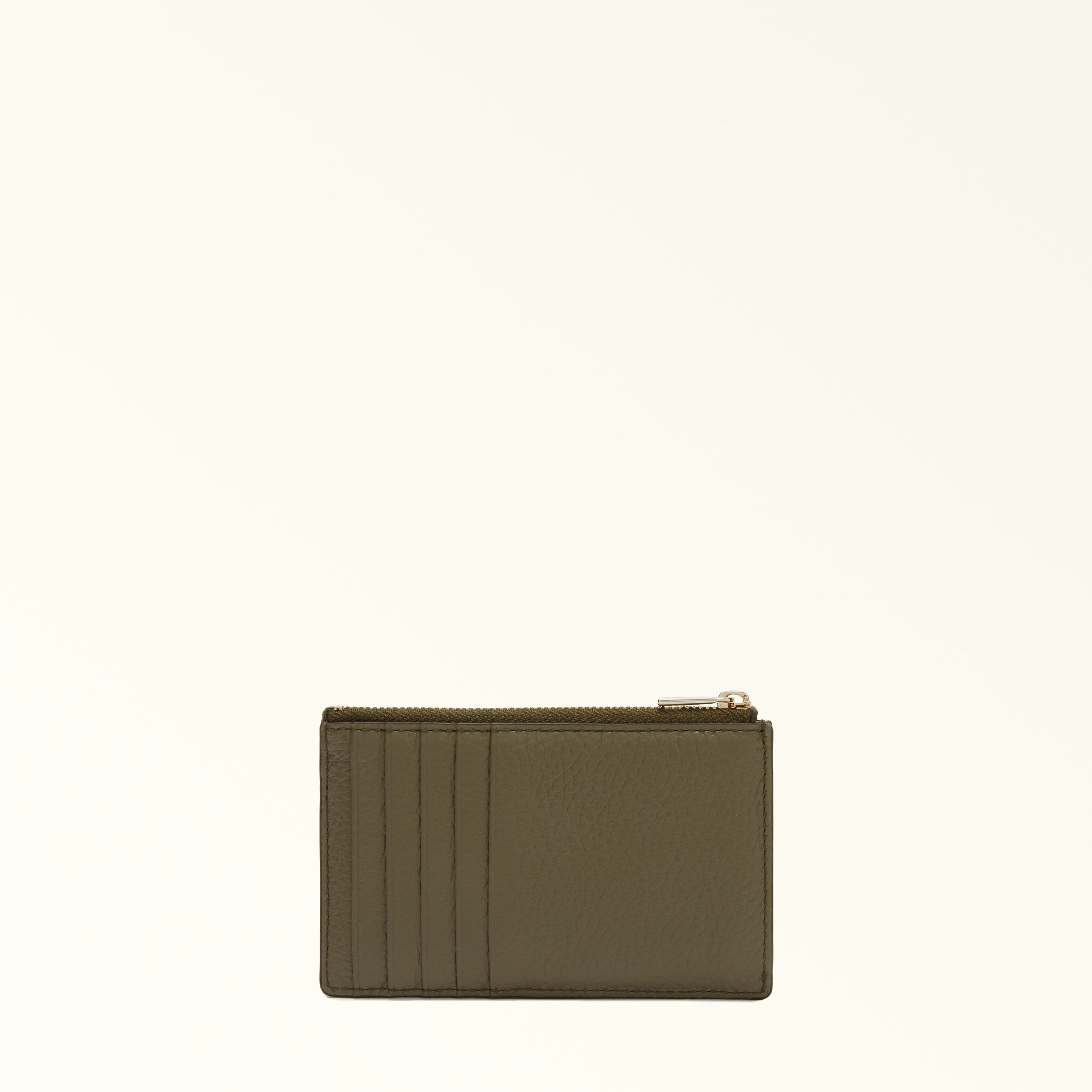 Furla Camelia Zipped Card Case - Sage