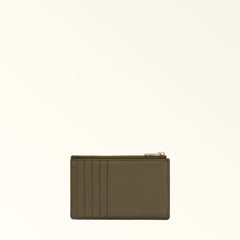 Furla Camelia Zipped Card Case - Sage