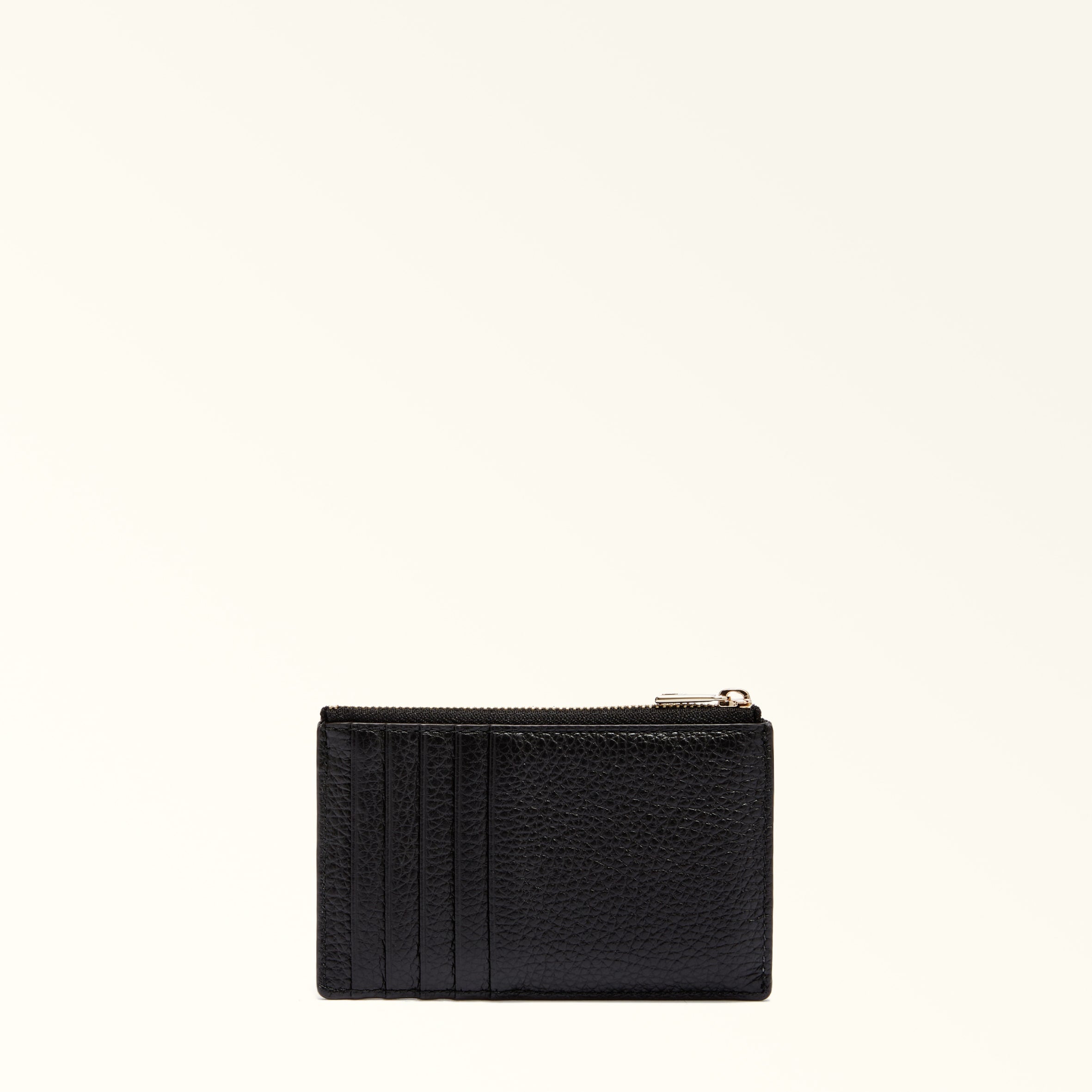 Furla Camelia Zipped Card Case - Nero