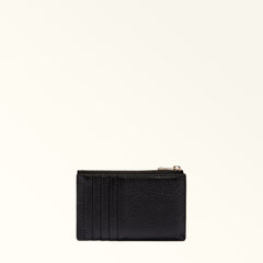 Furla Camelia Zipped Card Case - Nero