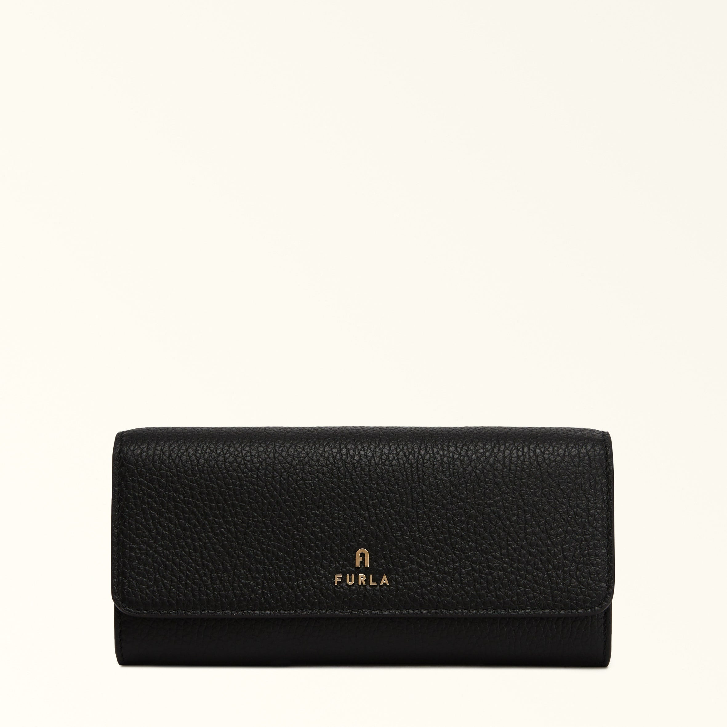 Furla Camelia Black Continental Wallet