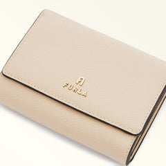 Furla Camelia Beige Compact Wallet Flap - Medium