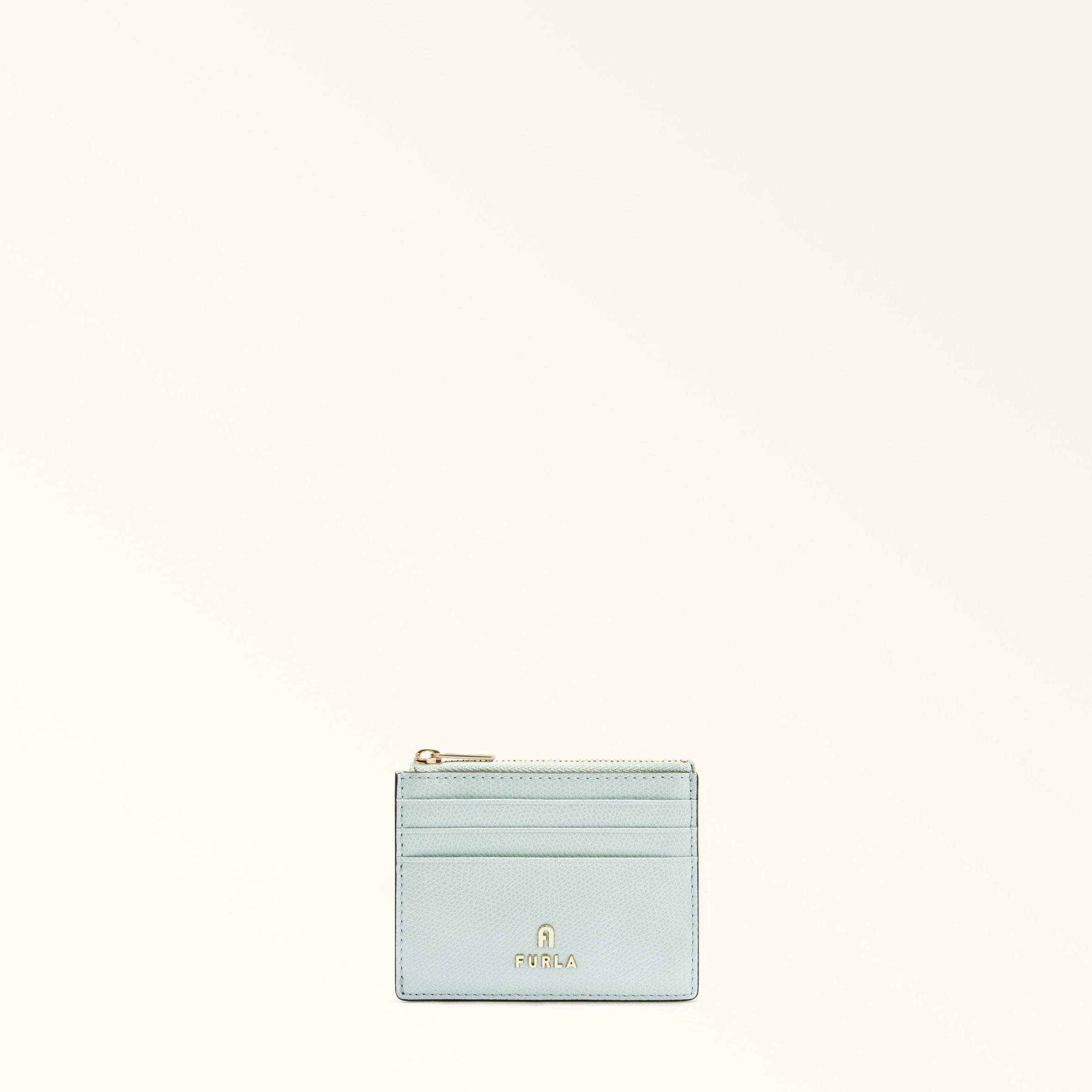 Furla Camelia Zipped Card Case - Laguna